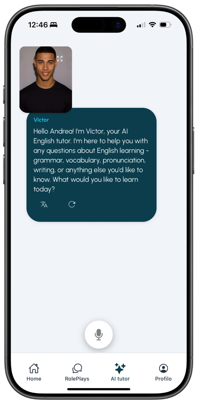 eSpeak App Screenshot